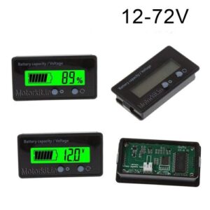Battery Capacity Indicator Voltmeter Monitor SOC Display Previous product Next product